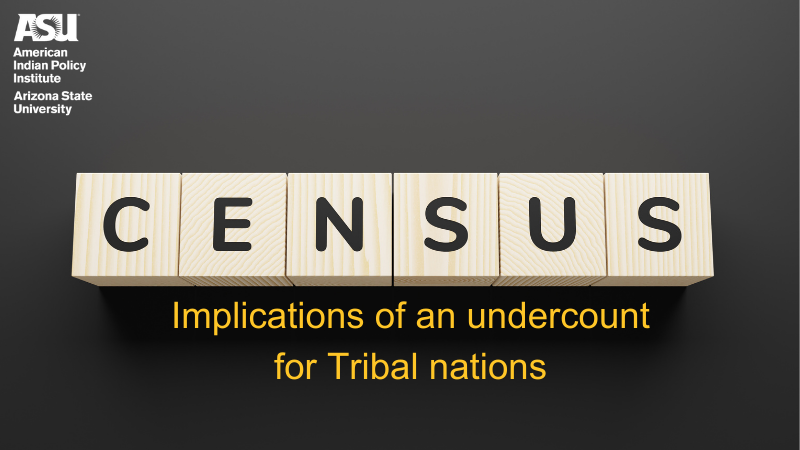 Tribal Nations Undercounted in 2020 Census