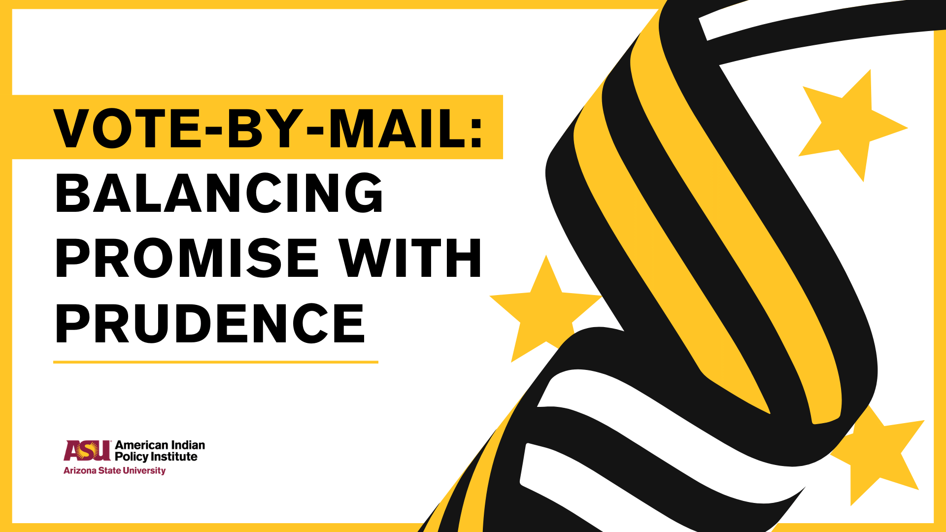 Vote-by-Mail Balancing Promise with Prudence