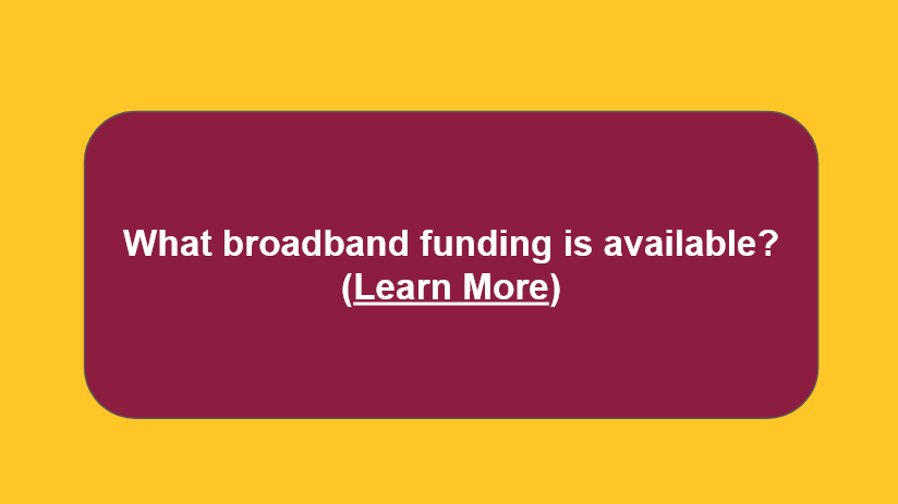 Button to go to presentation on Tribal broadband funding options